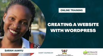 Online Training: How to create a website with WordPress