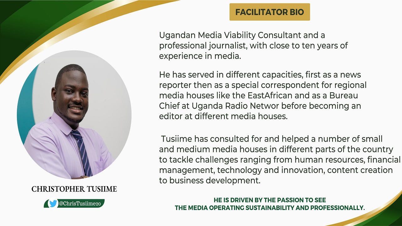 Christopher Tusiime Professional Bio