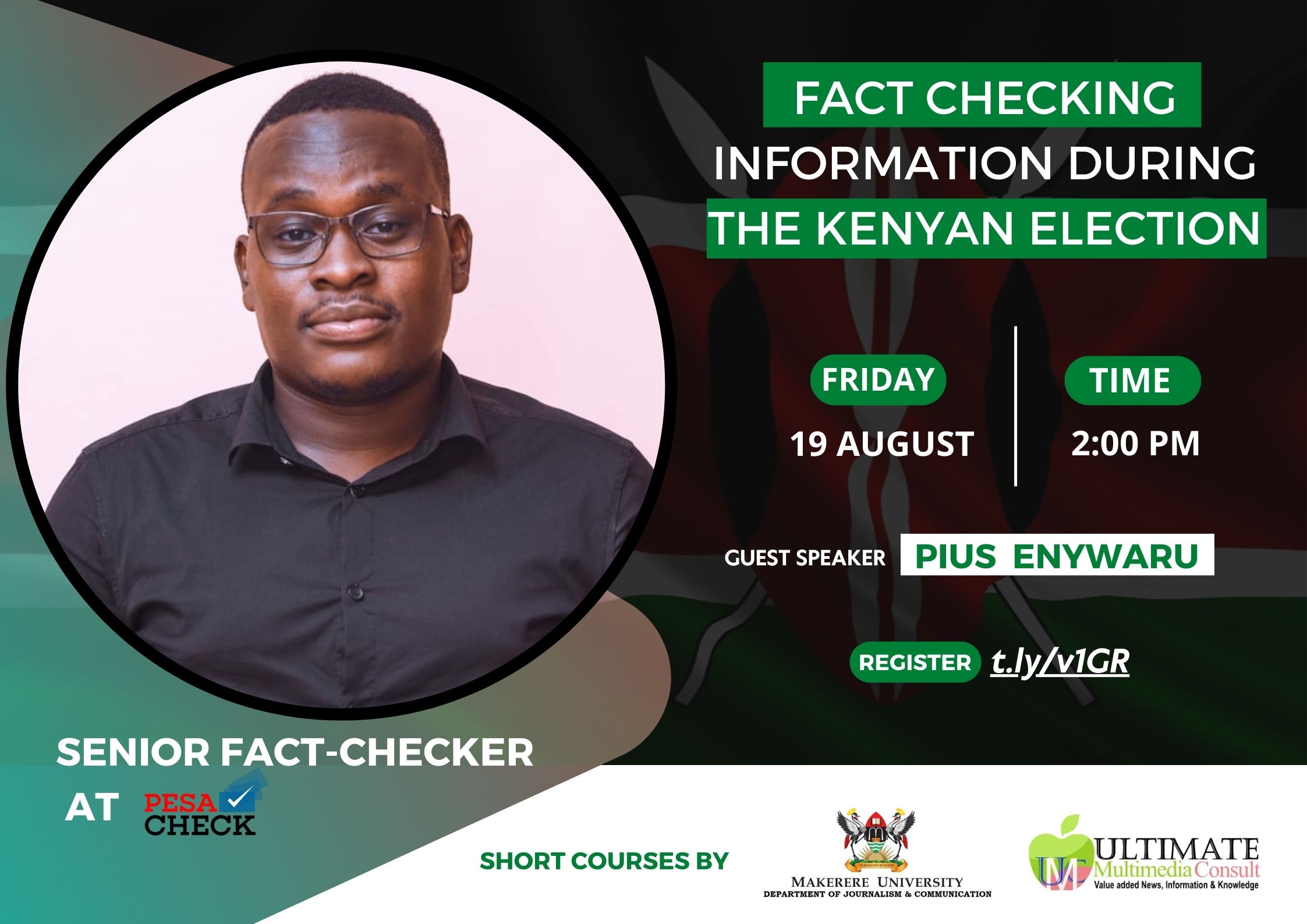 Online Session: Fact Checking Information during the Kenyan election 2