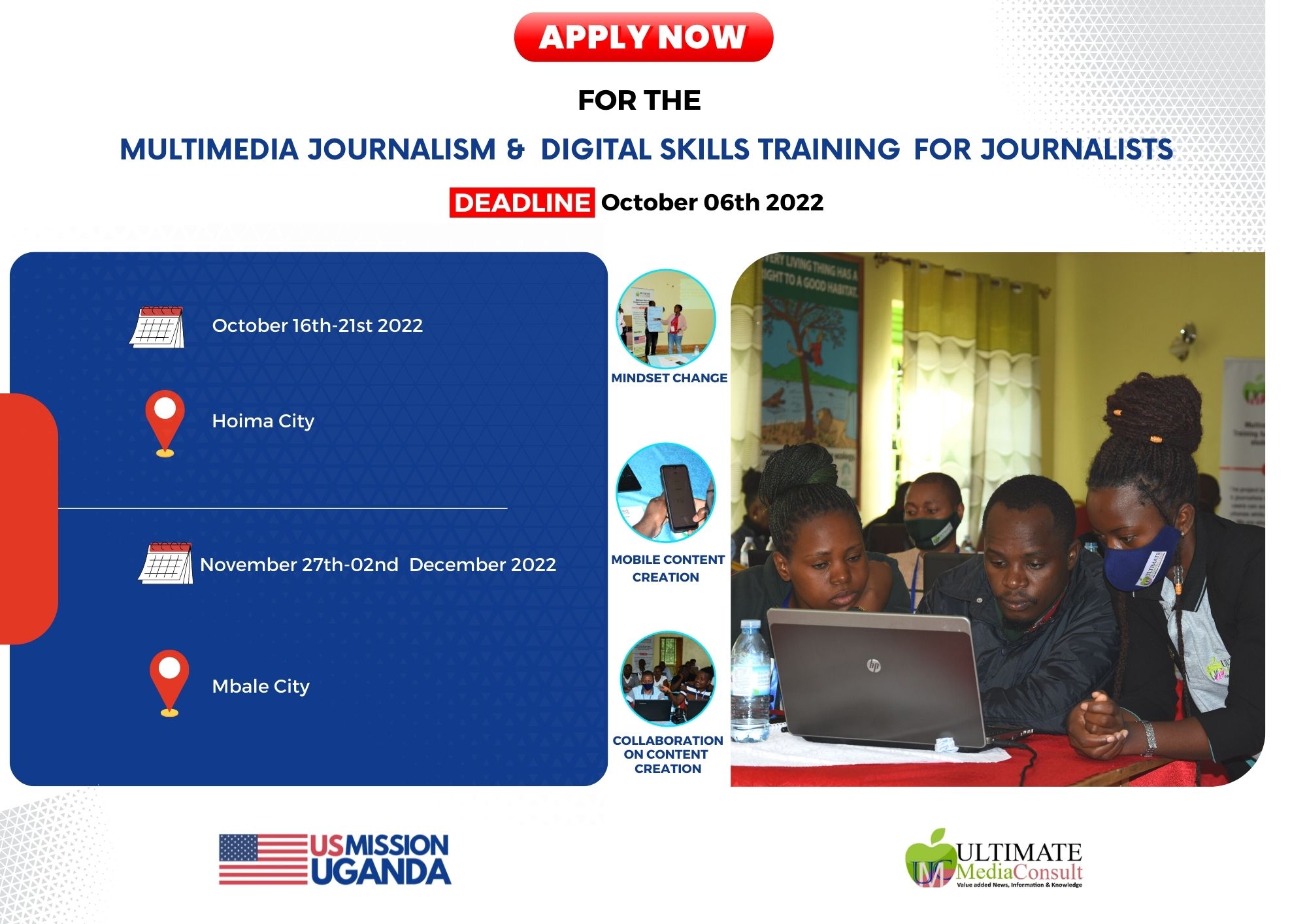 Multimedia Journalism & Digital Skills Training for Journalists 2 CALL FOR JOURNALISTS