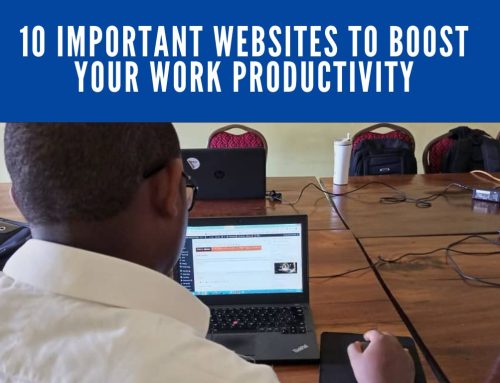 10 important websites that will enhance your work productivity