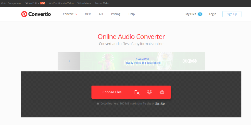 Convertio audio converter