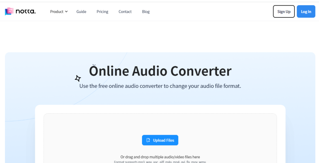 Free online audio conversion tools and websites 4