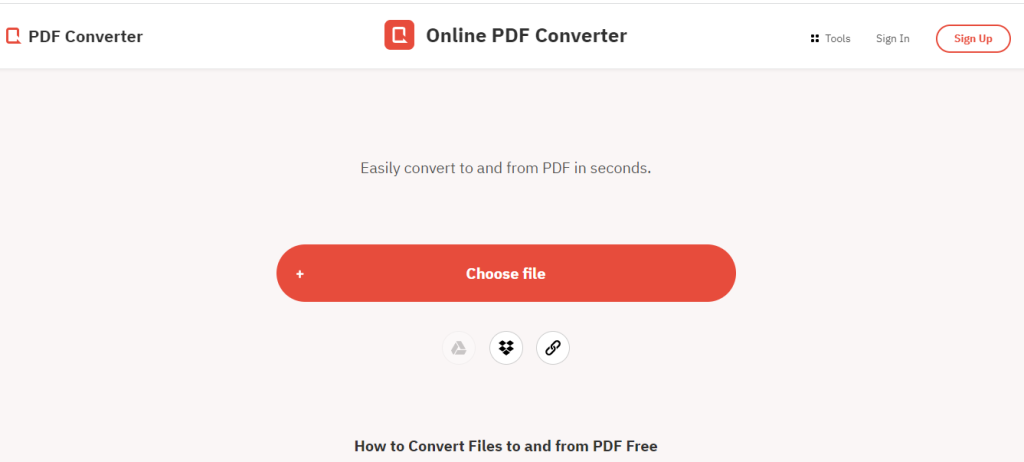 freepdf document conversion tool