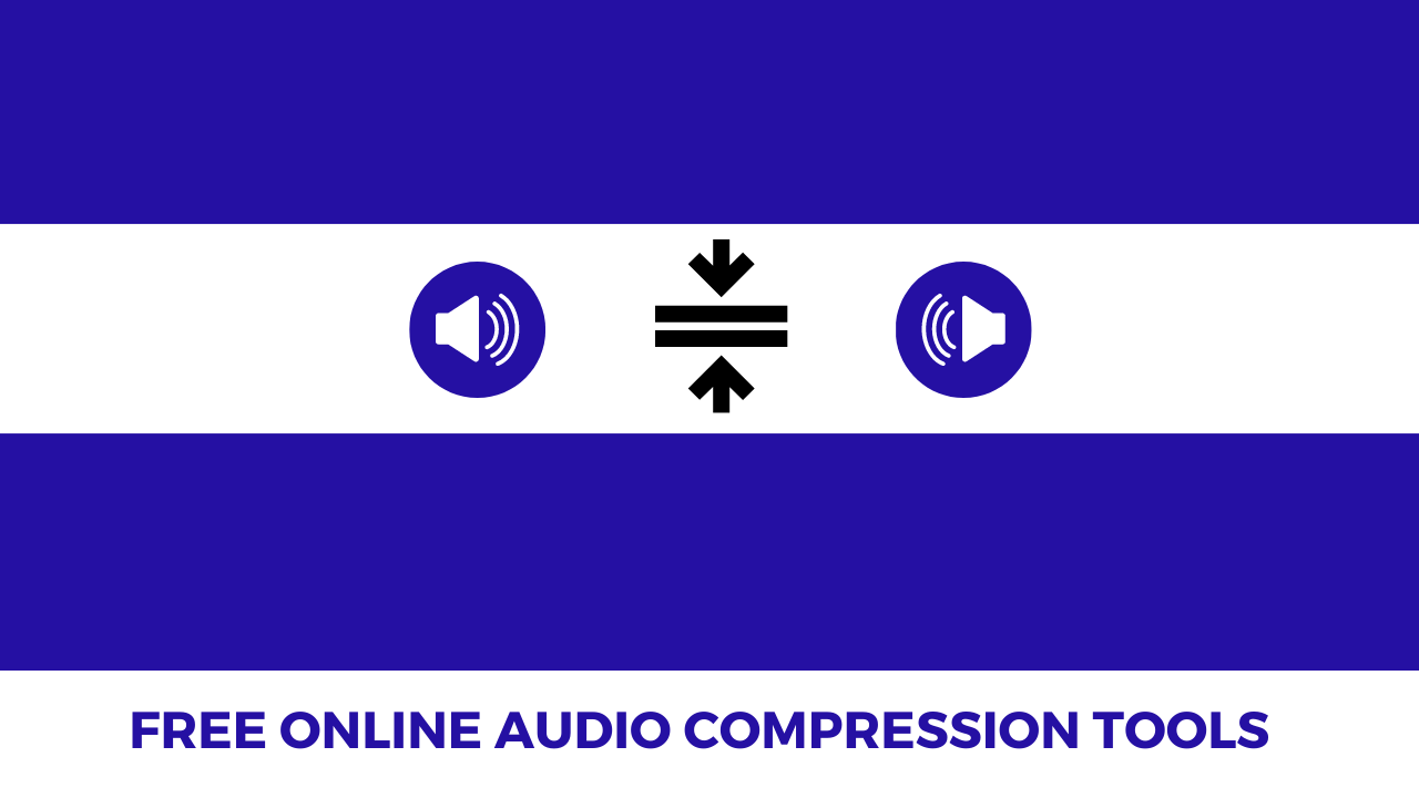 Compress audio files