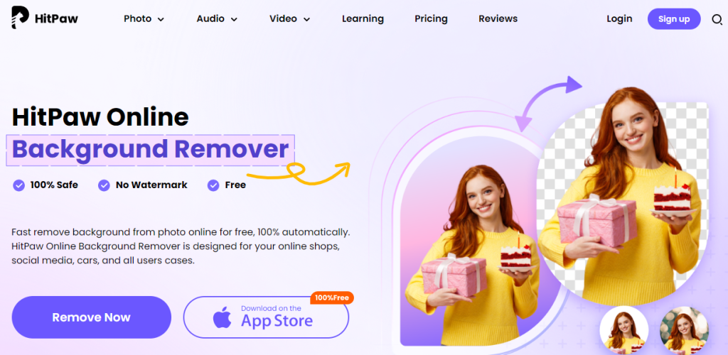 Hitpaw background remover