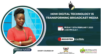 Online Session: How digital technology is transforming broadcast media