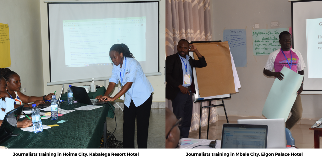 Training of journalists in multimedia storytelling and digital skills in Hoima and Mbale