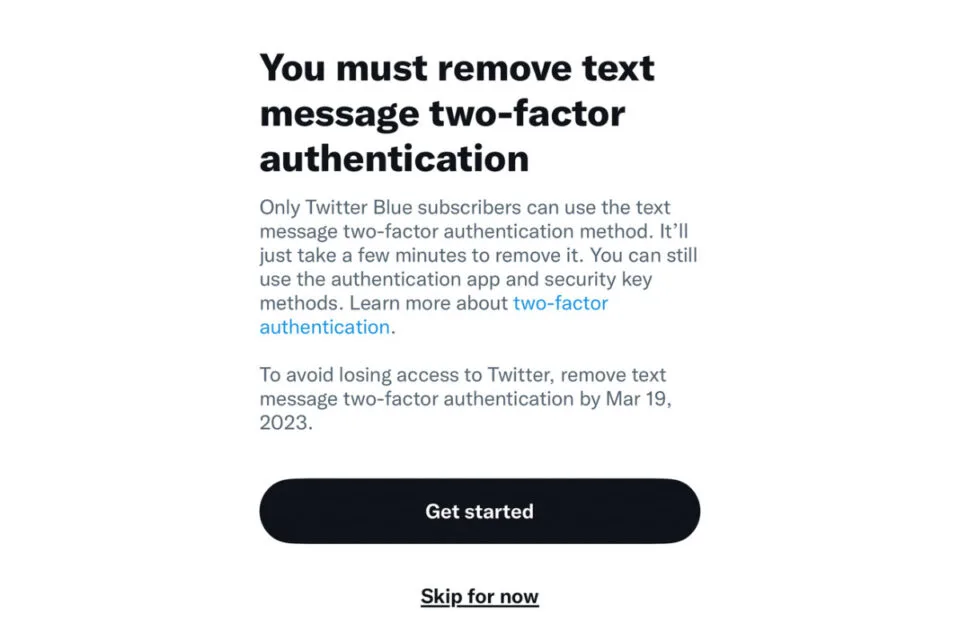 Twitter announces new-Two-Factor-Authentication changes