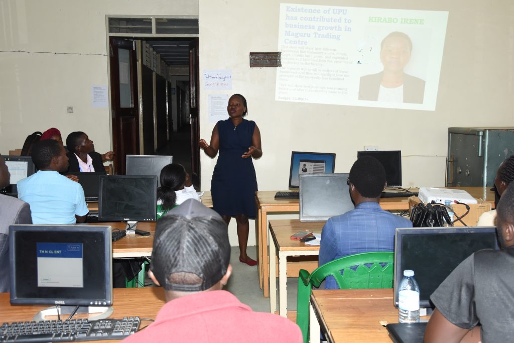 Uganda Pentecostal University Journalism students trained in Multimedia Journalism and Digital Skills 4